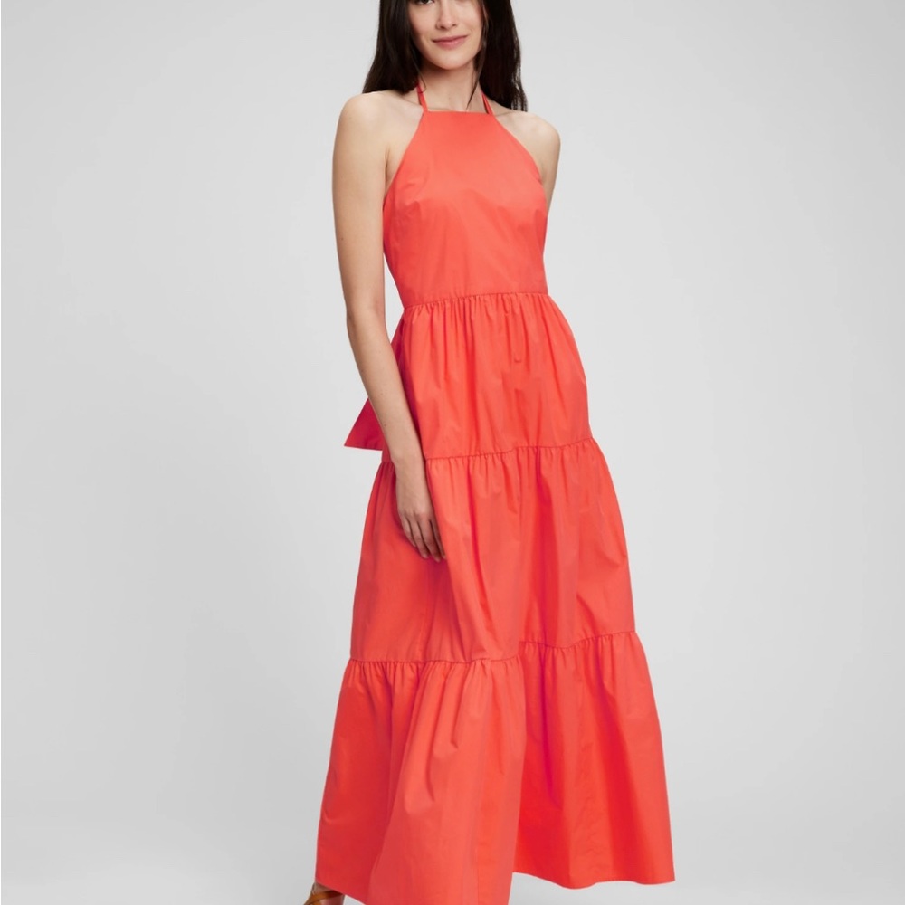 GAP Halter maxi dress